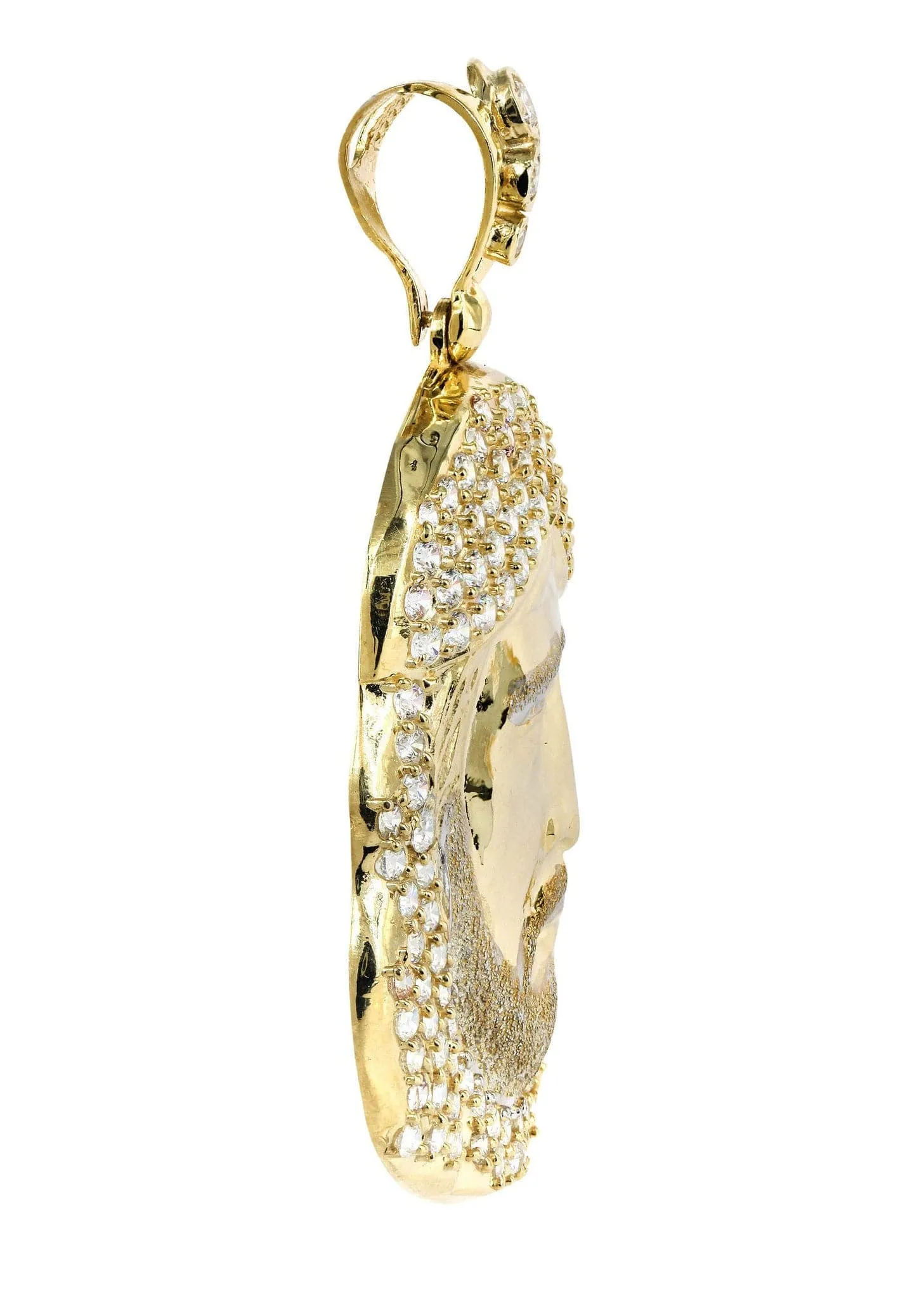 10K Gold Jesus Piece Pendant  |  17.1 Grams