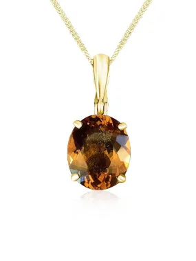 9kt Yellow Gold Citrine 11.72ct enhancer