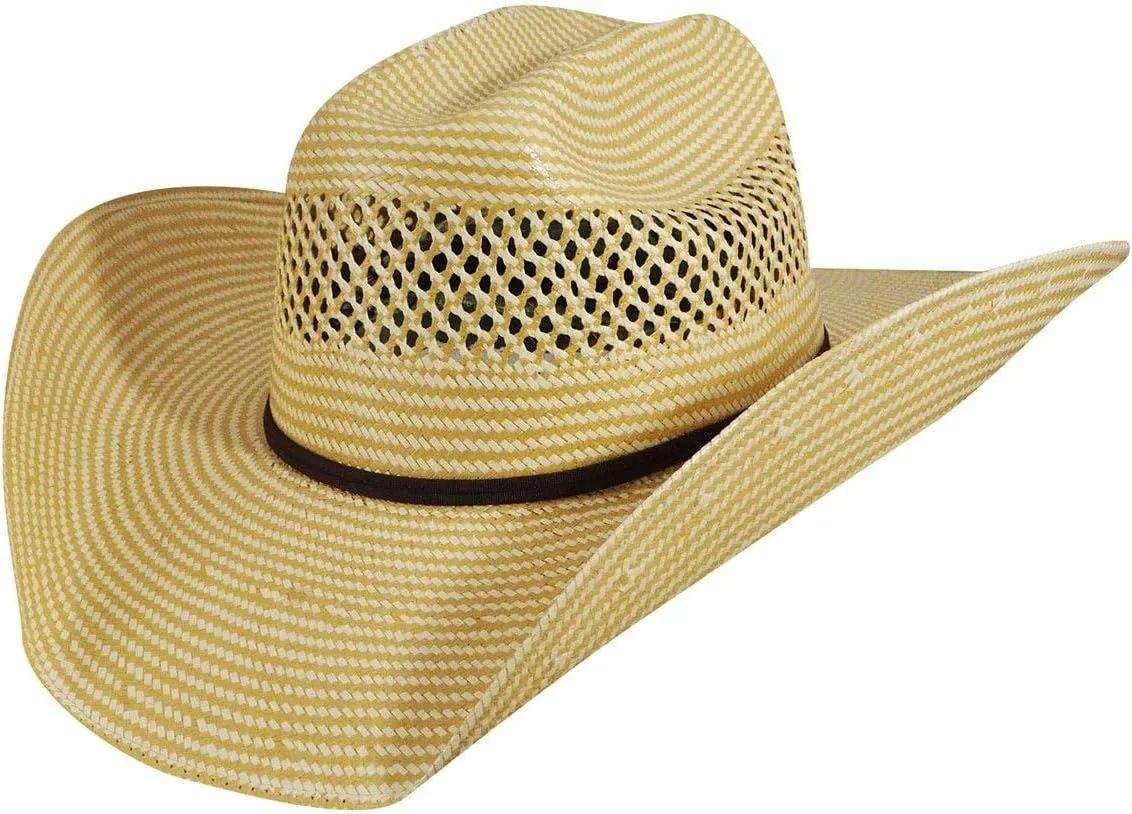 Bailey Cassius 7X Straw Cowboy Hat, Natural/Tan