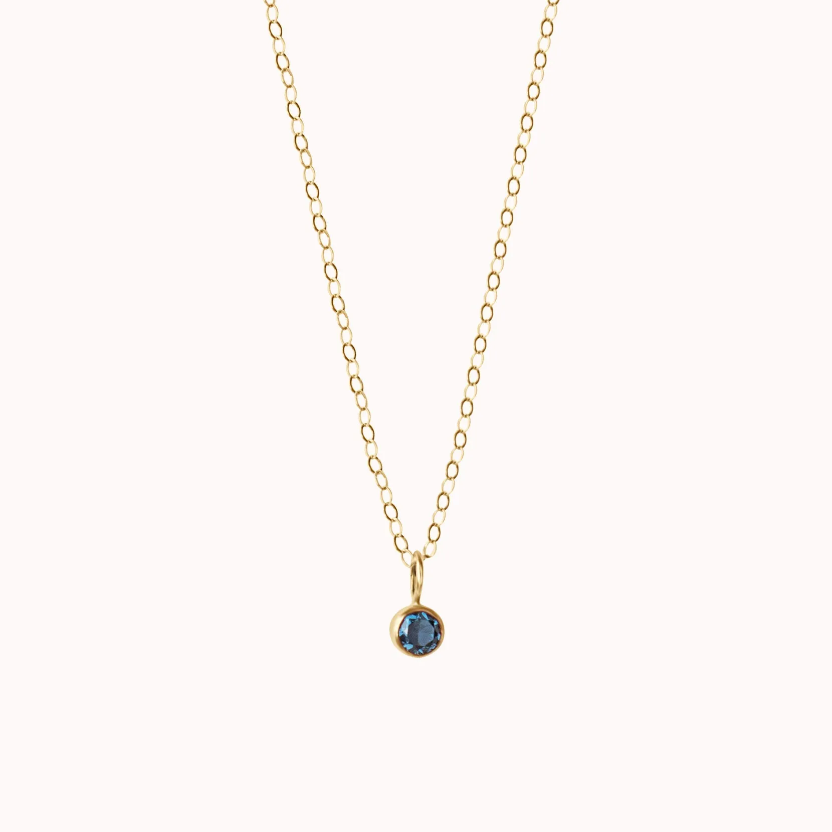 Birthstone Charm Necklace