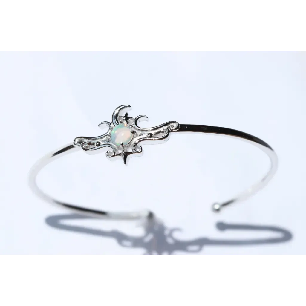 Cosmos Bangles - Silver