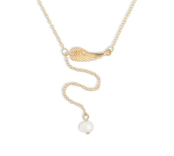 Dainty Wing Necklace