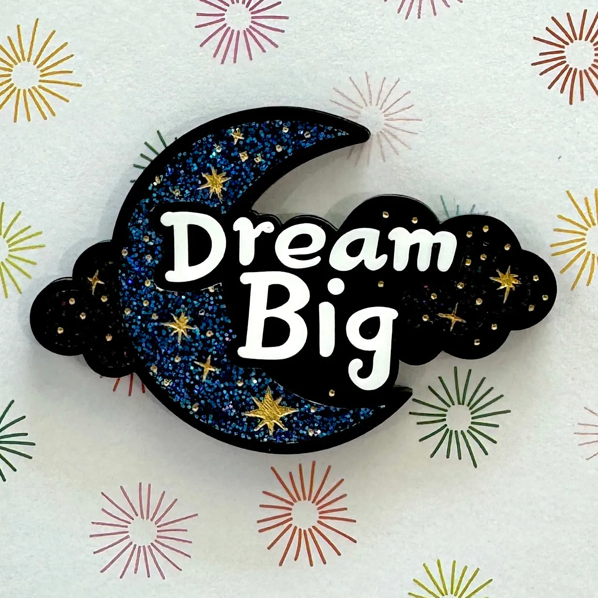 Dream Big - Brooch - Set of 2