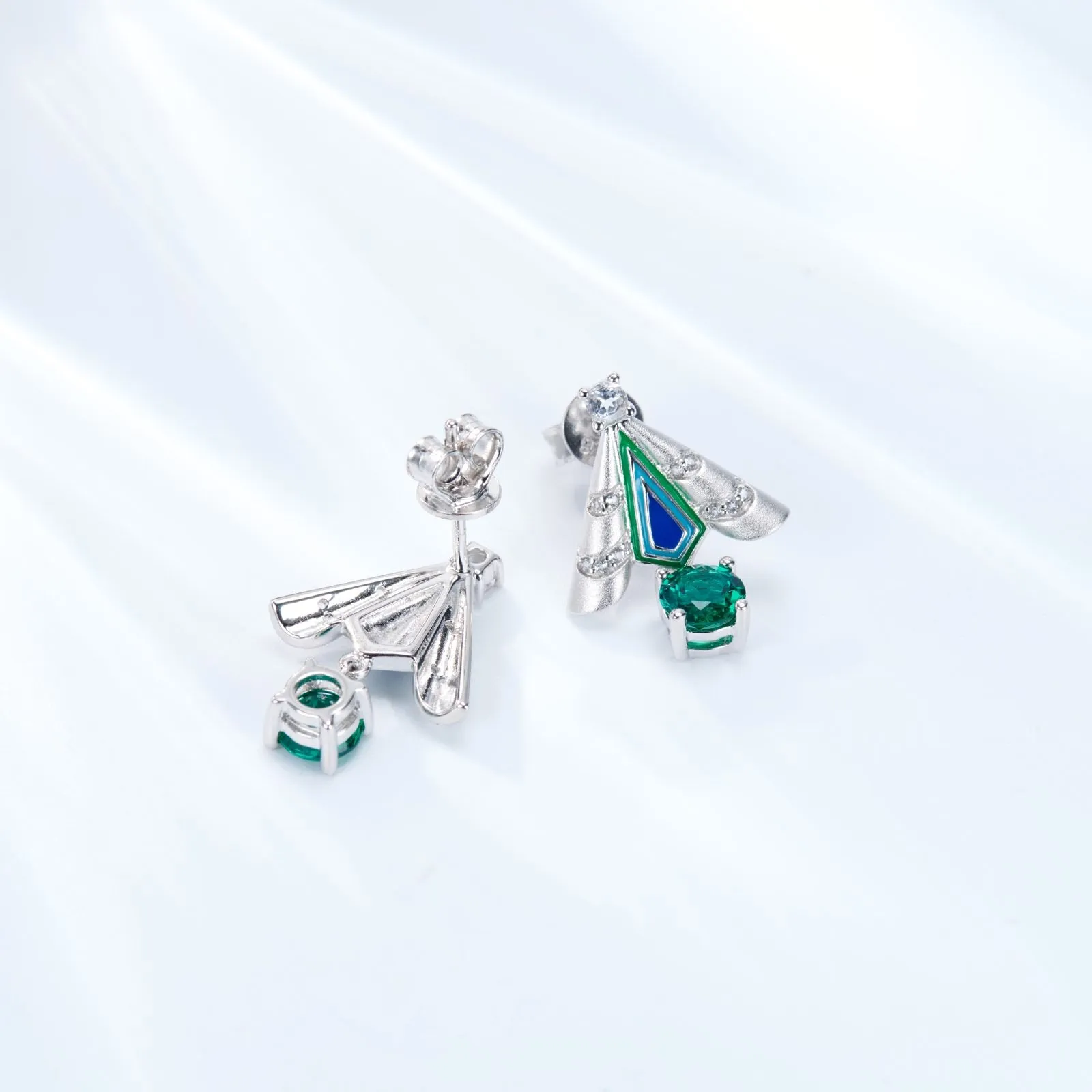Firefly Enamel Drop Earrings