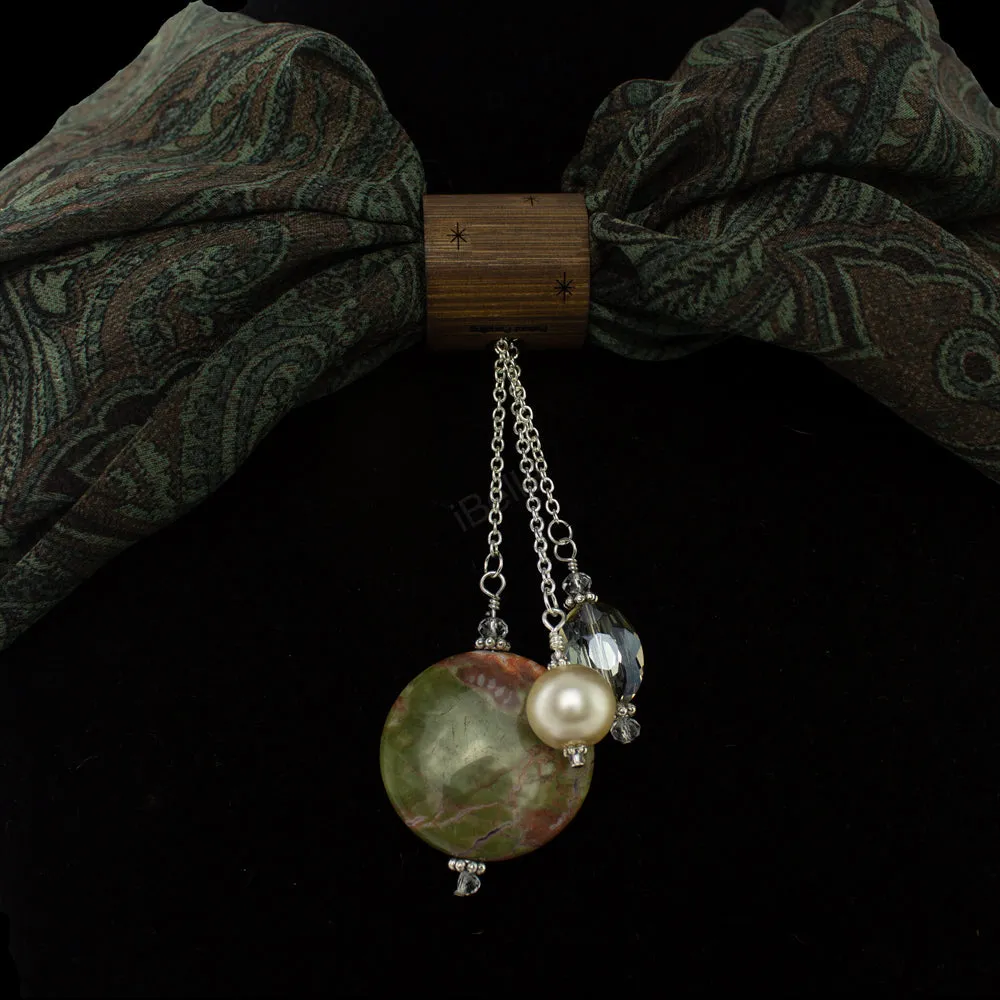 iBella® Scarf Slide Jewelry Set - Tucson
