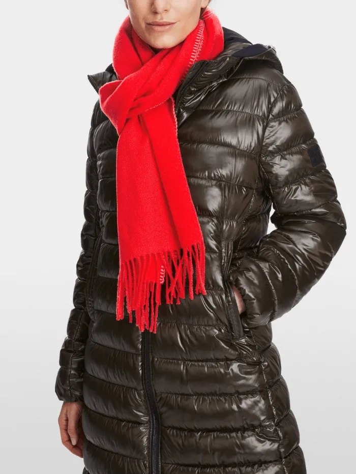 Marc Cain Sports Lightweight Fluffy Woollen Scarf XS B4.09 Z12 COL 270