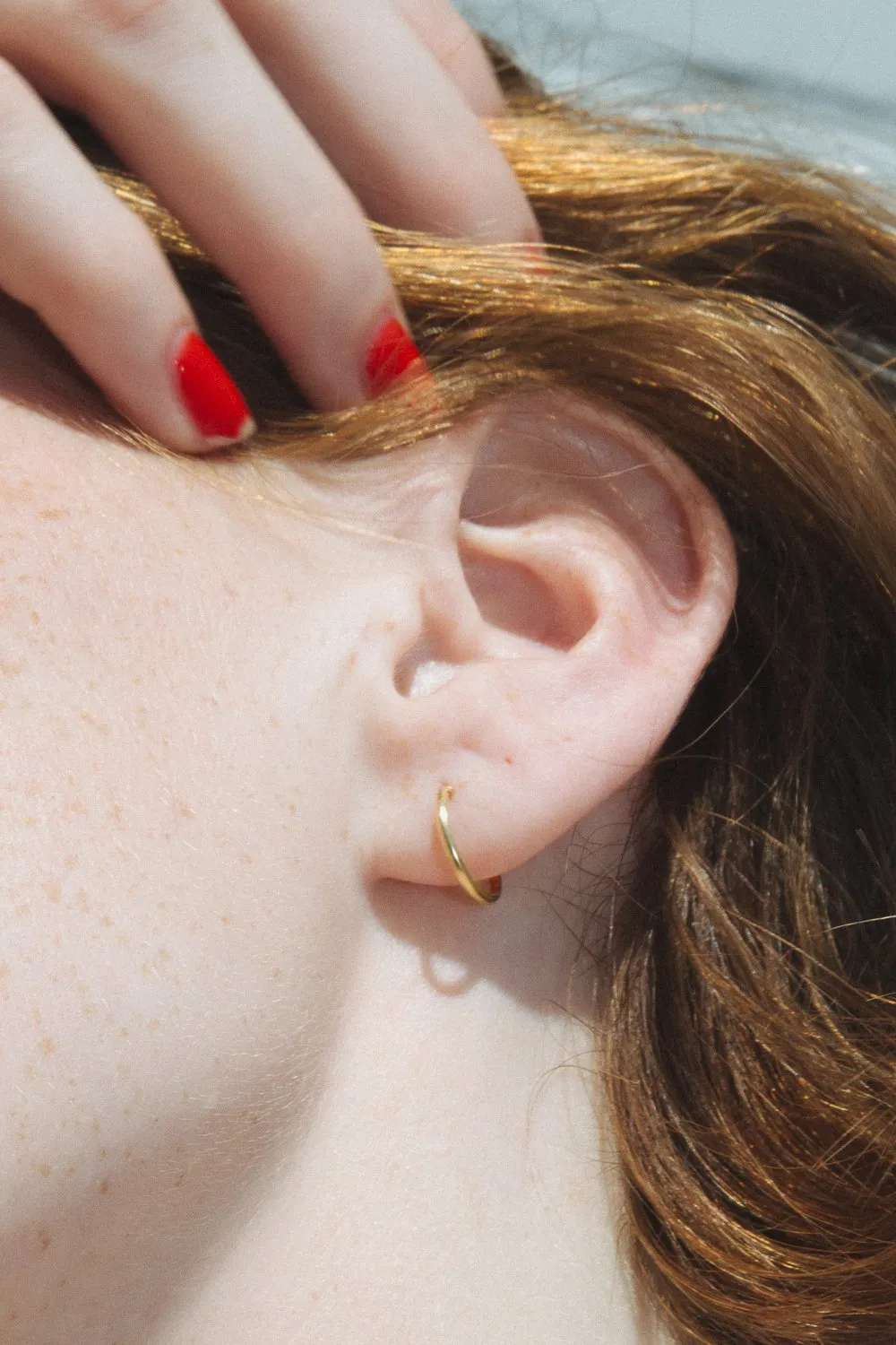 Mini Infinity Hoop Earrings