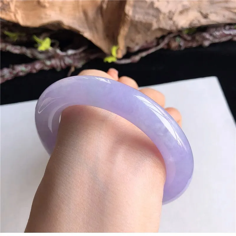 Natural Jade Bangle Jadeite Bangle Internal Diameter 57mm 1B11024
