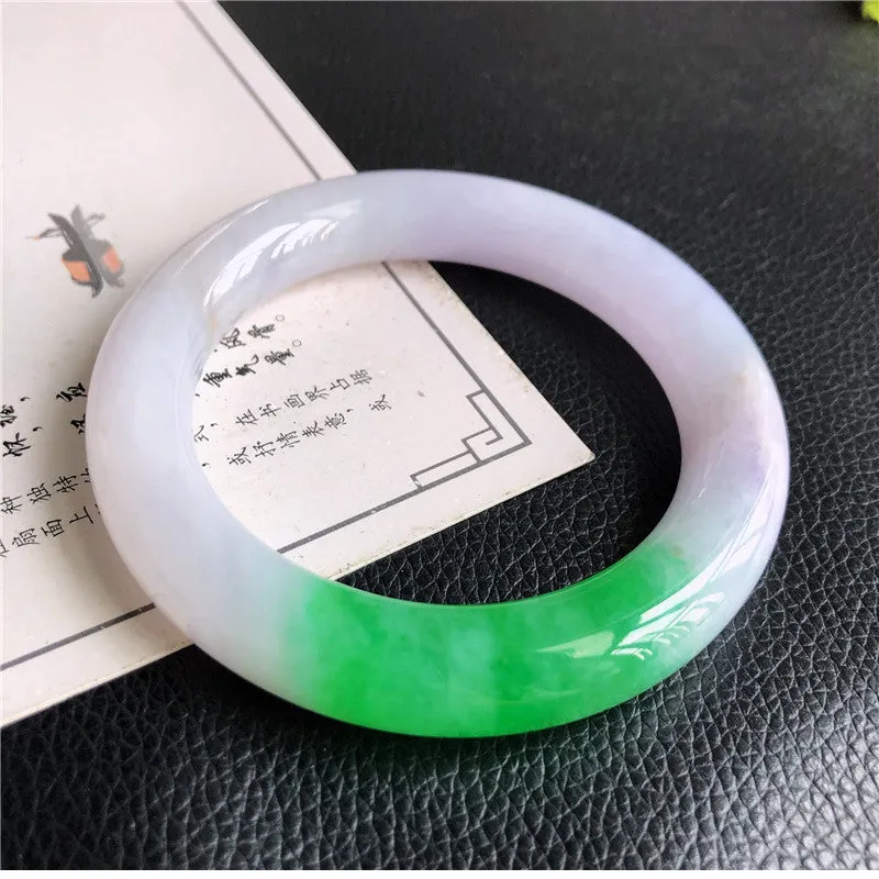Natural Jade Bangle Jadeite Bangle Internal Diameter 58.7mm B8032926