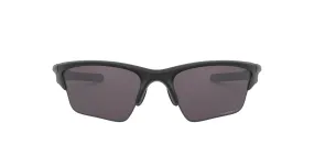 Oakley Mens Half Jacket 2.0 XL Matte Black Frame - Prizm Gray Lens - Polarized Sunglasses