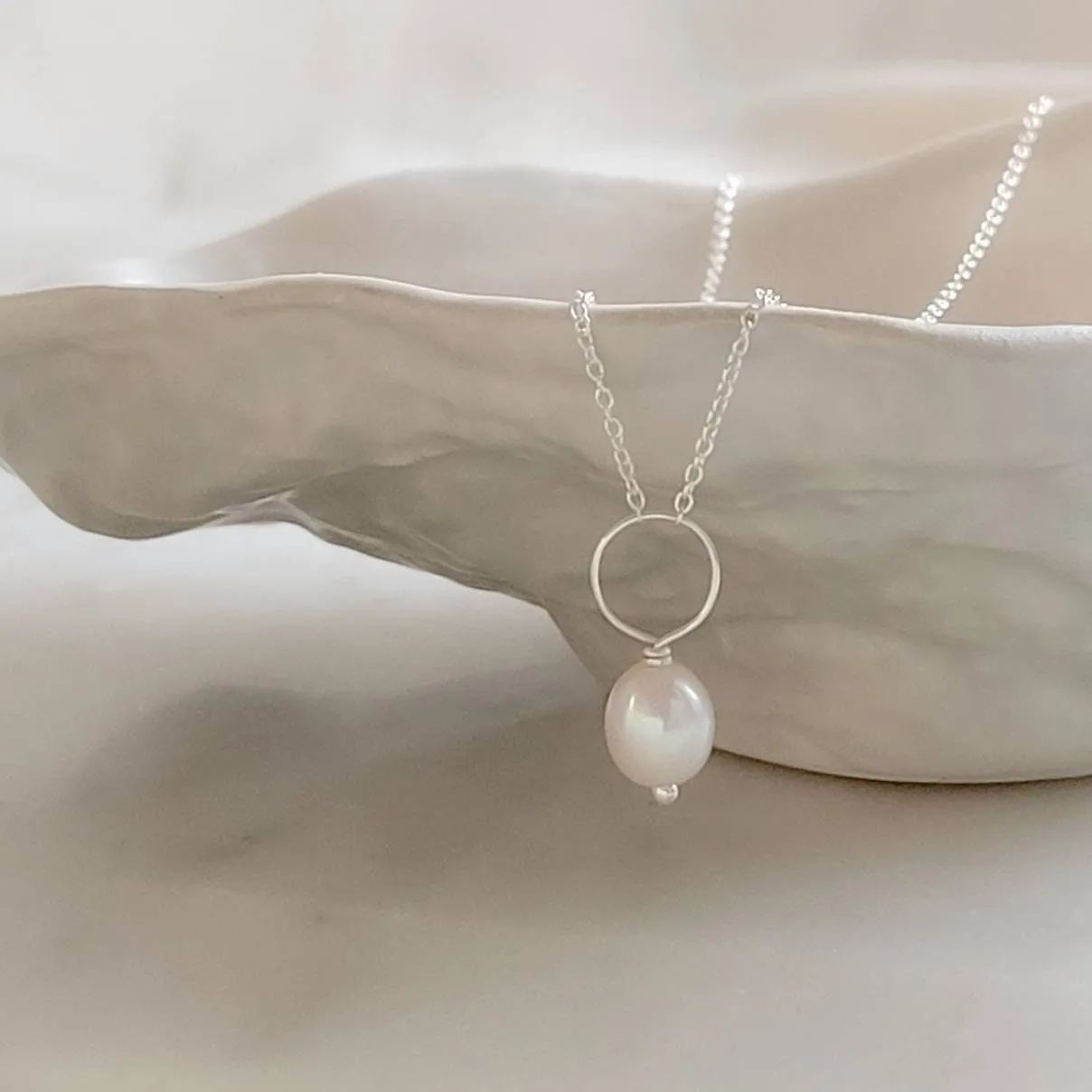 Pearl Drop Necklace