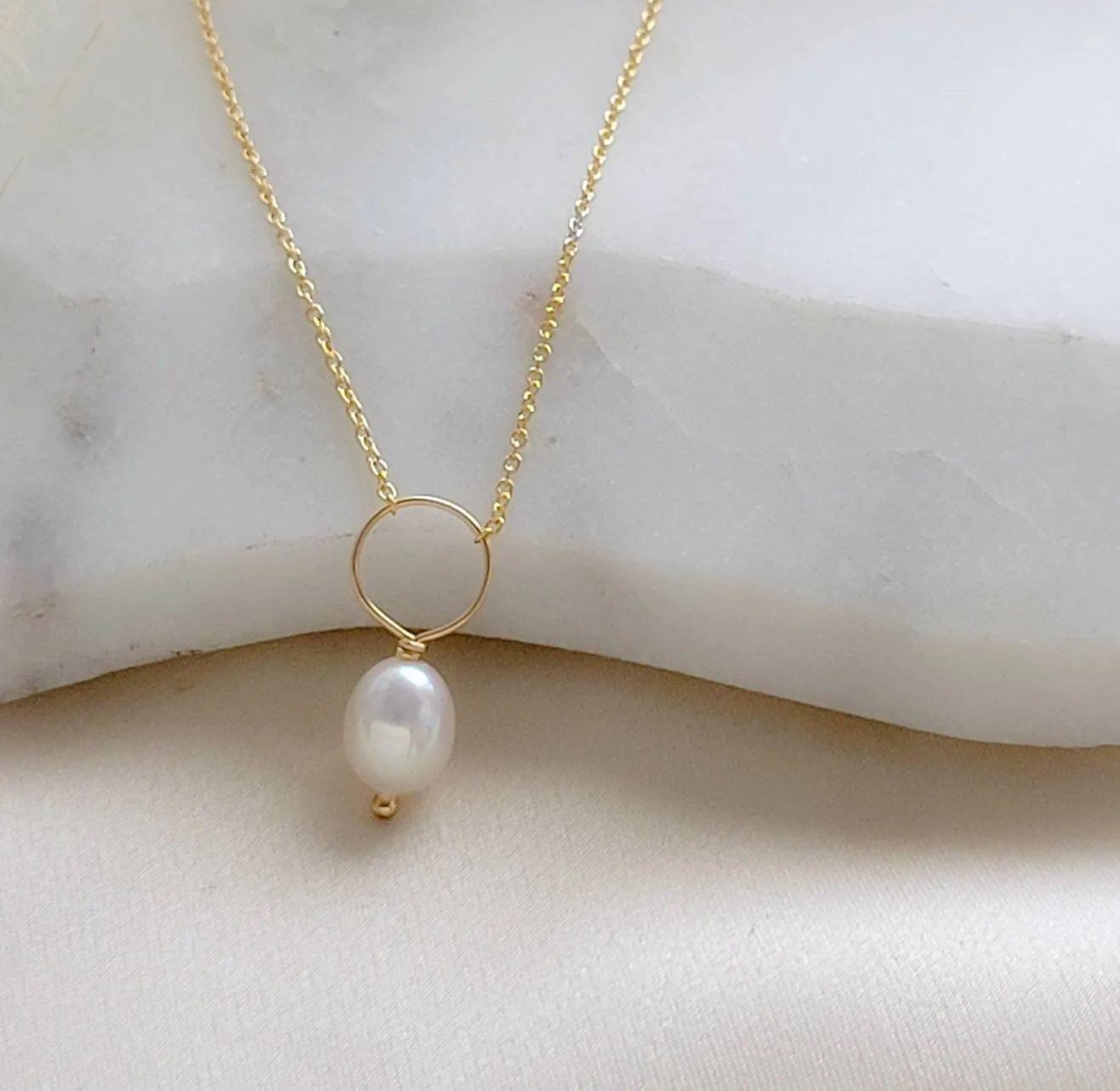 Pearl Drop Necklace