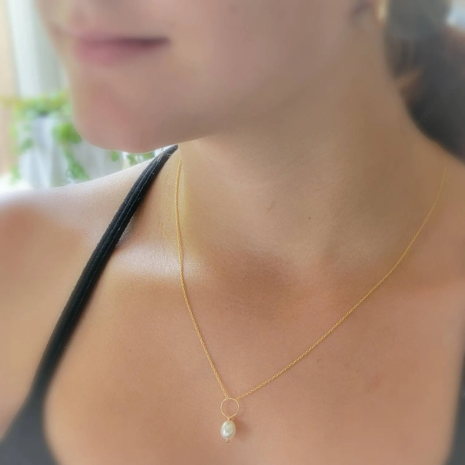 Pearl Drop Necklace