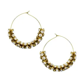Prisha Earrings in Gold