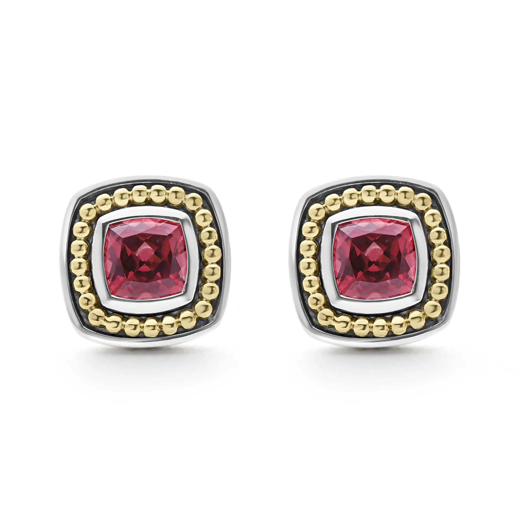 Rittenhouse Rhodolite Garnet Stud Earrings