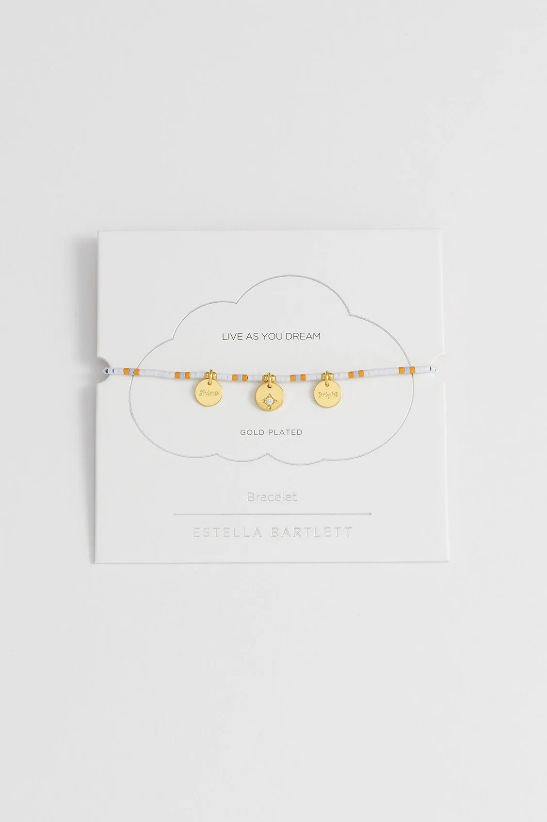 Shine Bright Beaded Charm Bracelet