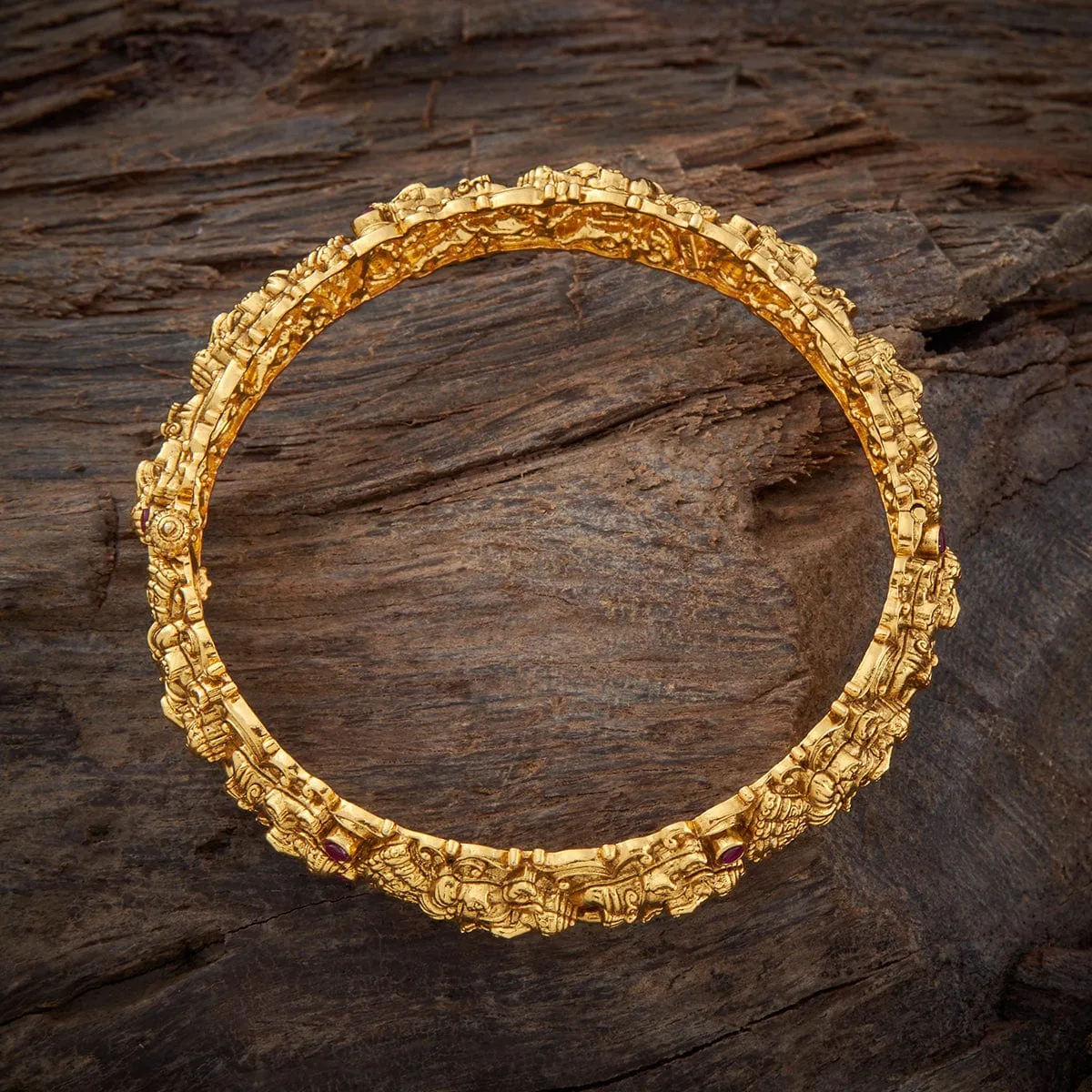 Silver Temple Bangle 151663