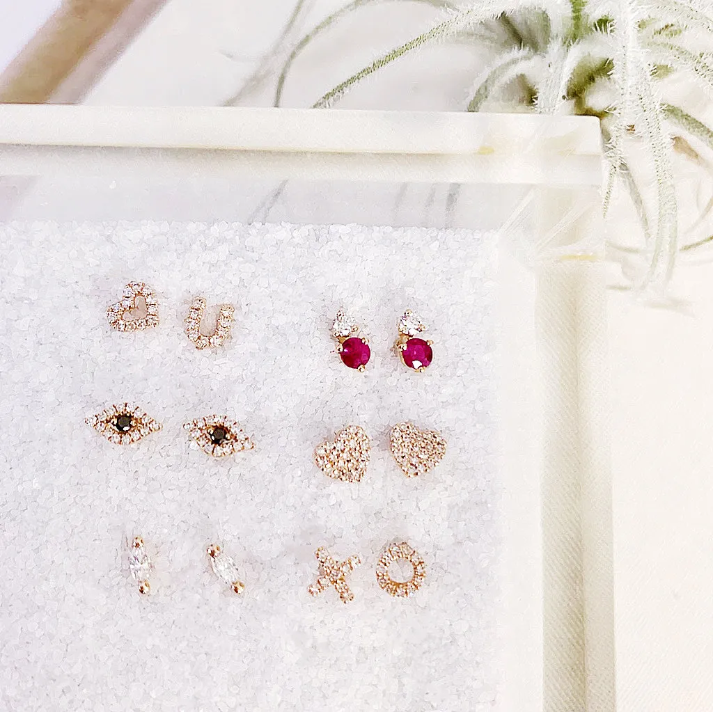 Souli Sapphire And Diamond Earrings