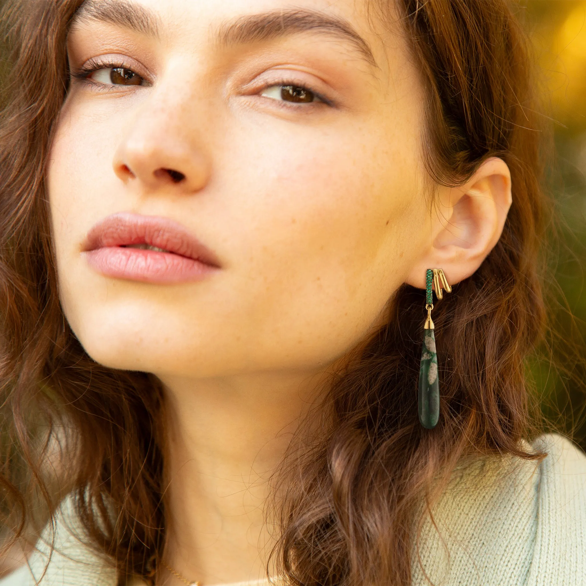 Special Edition “Green Planet” Earrings