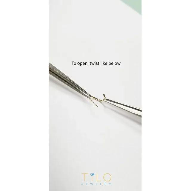 Tilo Jewelry 14k Yellow Gold Endless Hoop Earrings, 1mm Tube (10mm) Women, Girls, Men, Unisex