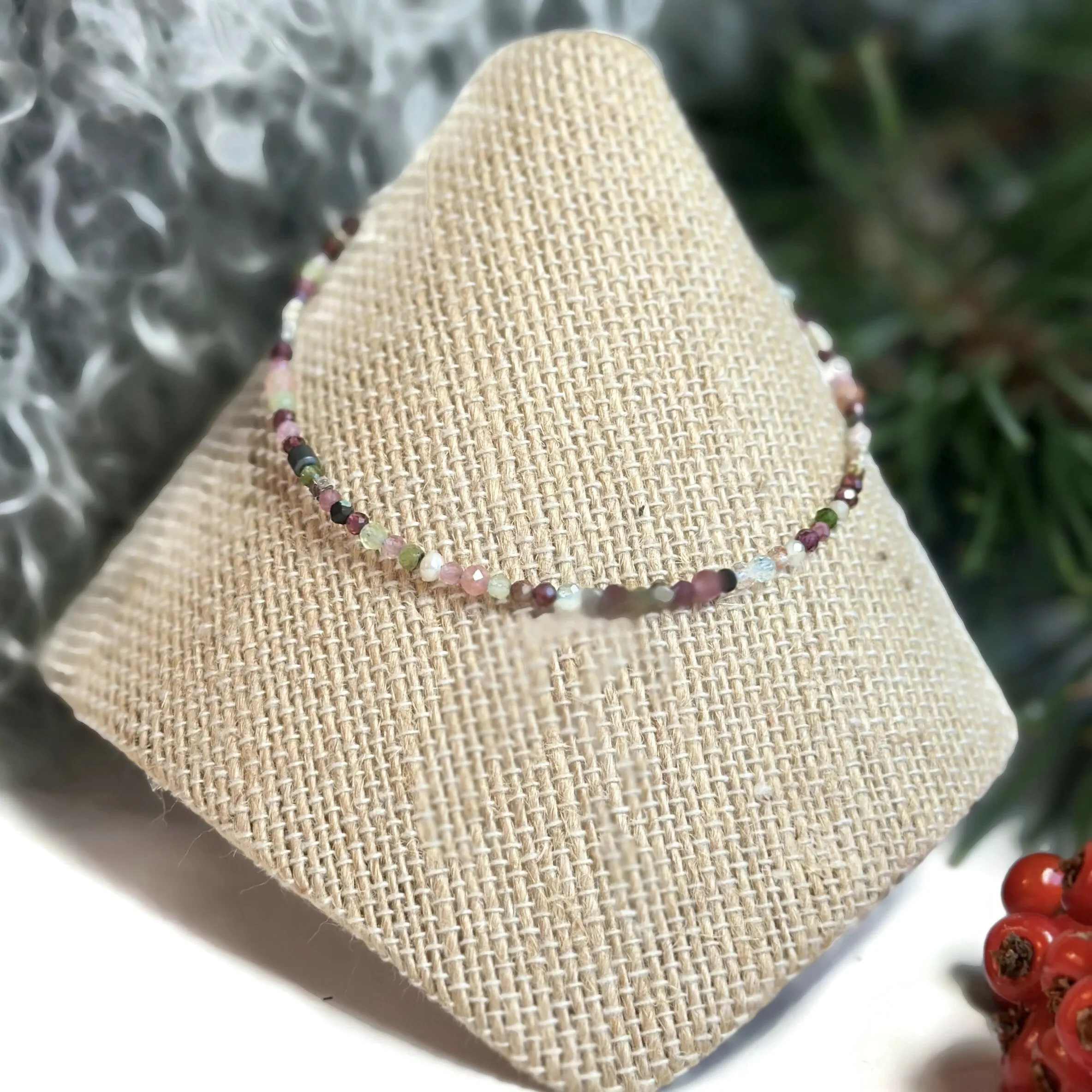 Tiny Tiny Mixed Stone Bracelet