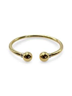 YELLOW GOLD BANGLE