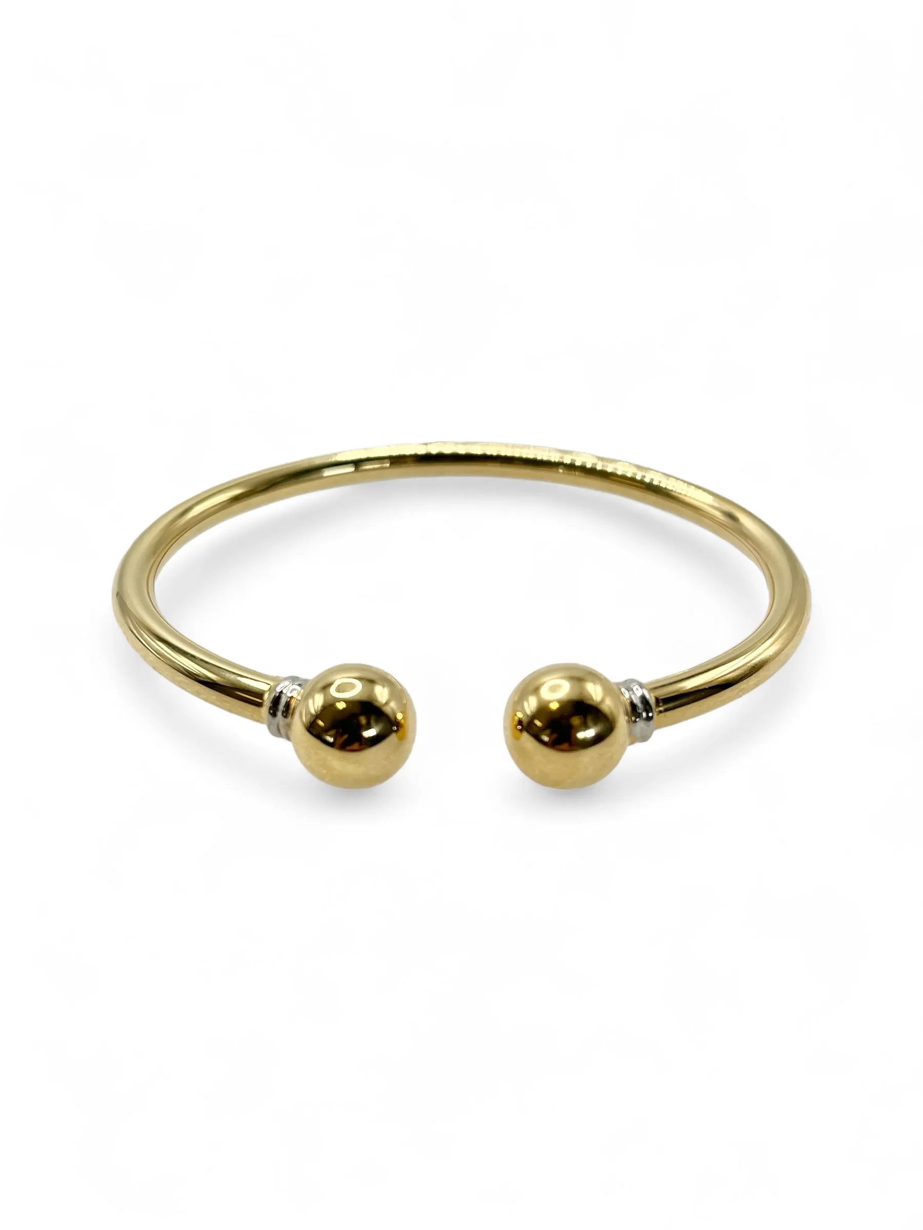 YELLOW GOLD BANGLE